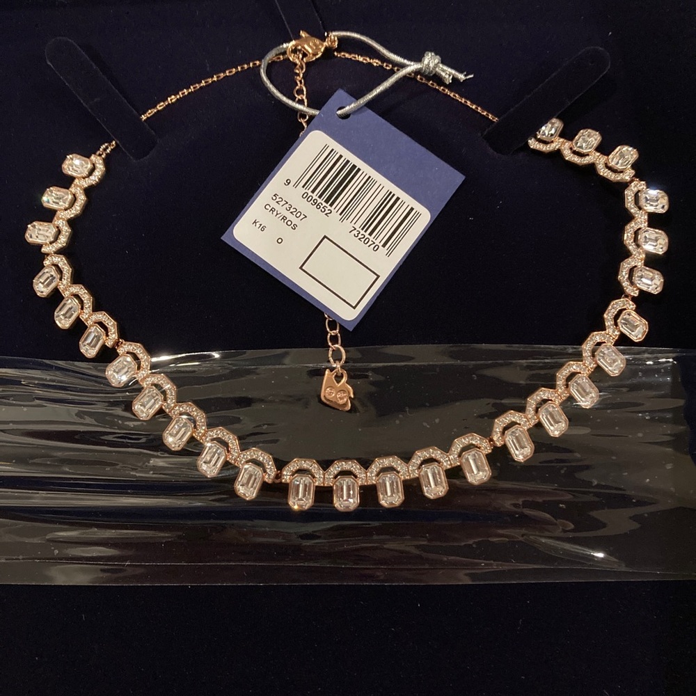 Swarovski Silver Crystal Necklace - Picture 4 of 6